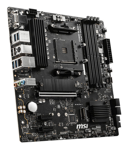 MSI B550M PRO-VDH bundkort - AM4, micro-ATX - visning 2