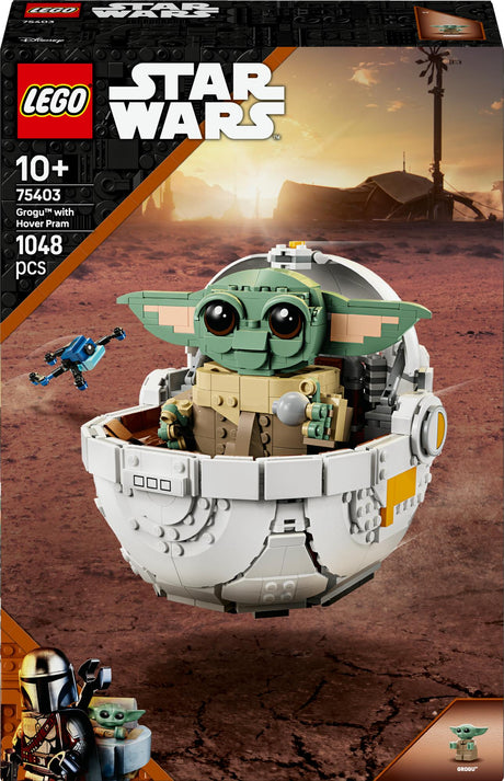 LEGO 75403 Star Wars Grogu in his repulsor cradle