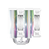Montech NX600, dual tower, 6 HP CPU Cooler, ARGB, White Telon Technology Co Ltd (Montech)