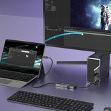 j5create Display Sharing Hub – Til to Windows-computere – Eksempel på delt computeropsætning