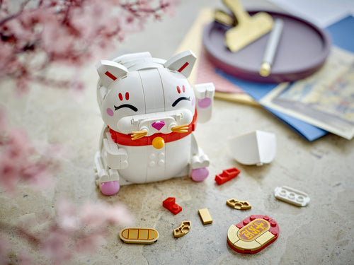 LEGO 40813 Lucky Cat, Construction Toy Lego