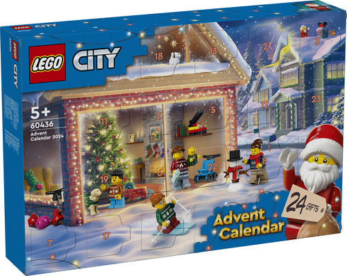 LEGO 60436 City Advent Calendar 2024, construction toy Lego