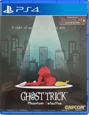 Ghost Trick: Phantom Detective (Import) – PlayStation 4 – spilomslag