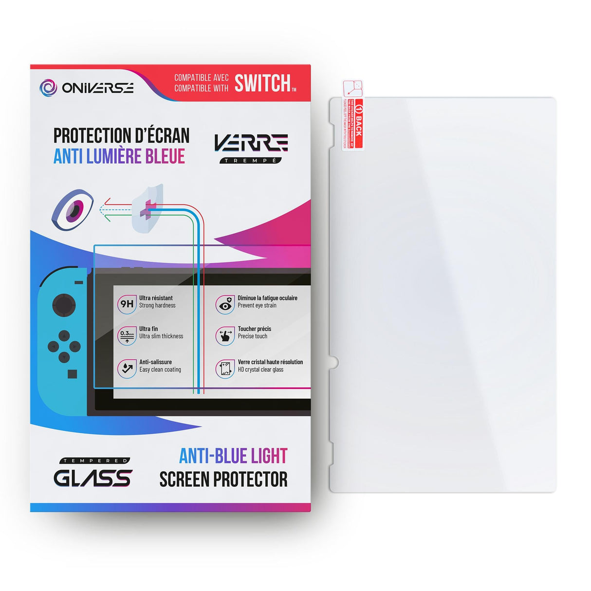 ONIVERSE - Anti-blue light protective screen for console (SWITCH) ONIVERSE