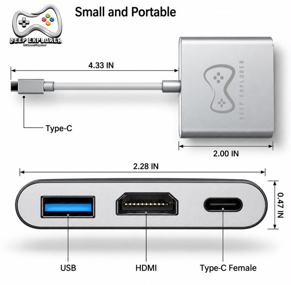 Deep Explorer - TV Dock Station Pro (Multi Compatible)
