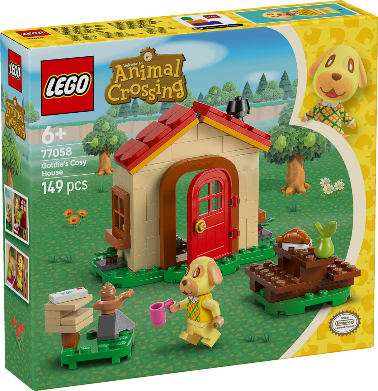 LEGO - Animal Crossing - Goldie's Cosy House (77058) LEGO