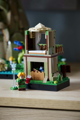 LEGO The Legend of Zelda 77092 – Deku-træet 2-i-1 – sidebygningens indre detaljer