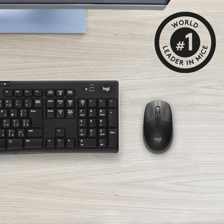 Logitech - M190 Full-size Wireless Mouse