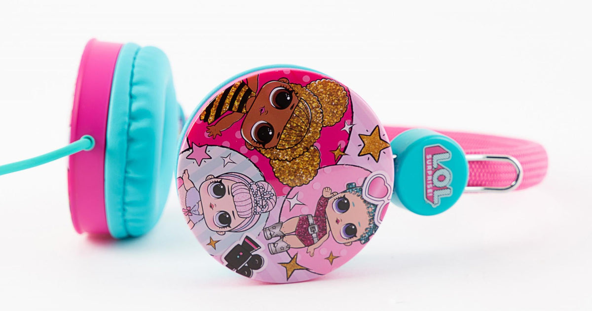 L.O.L. Surprise! Glitterati Pink Kids Core Headphones OTL