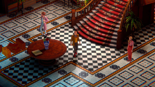 Hercule Poirot: The First Cases – PlayStation 4 – spilscene i bibliotek