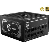 MSI MAG A1250GL – strømforsyning – Sort