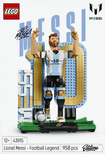 LEGO - Editions Football - Football Legend Lionel Messi (43015) Lego