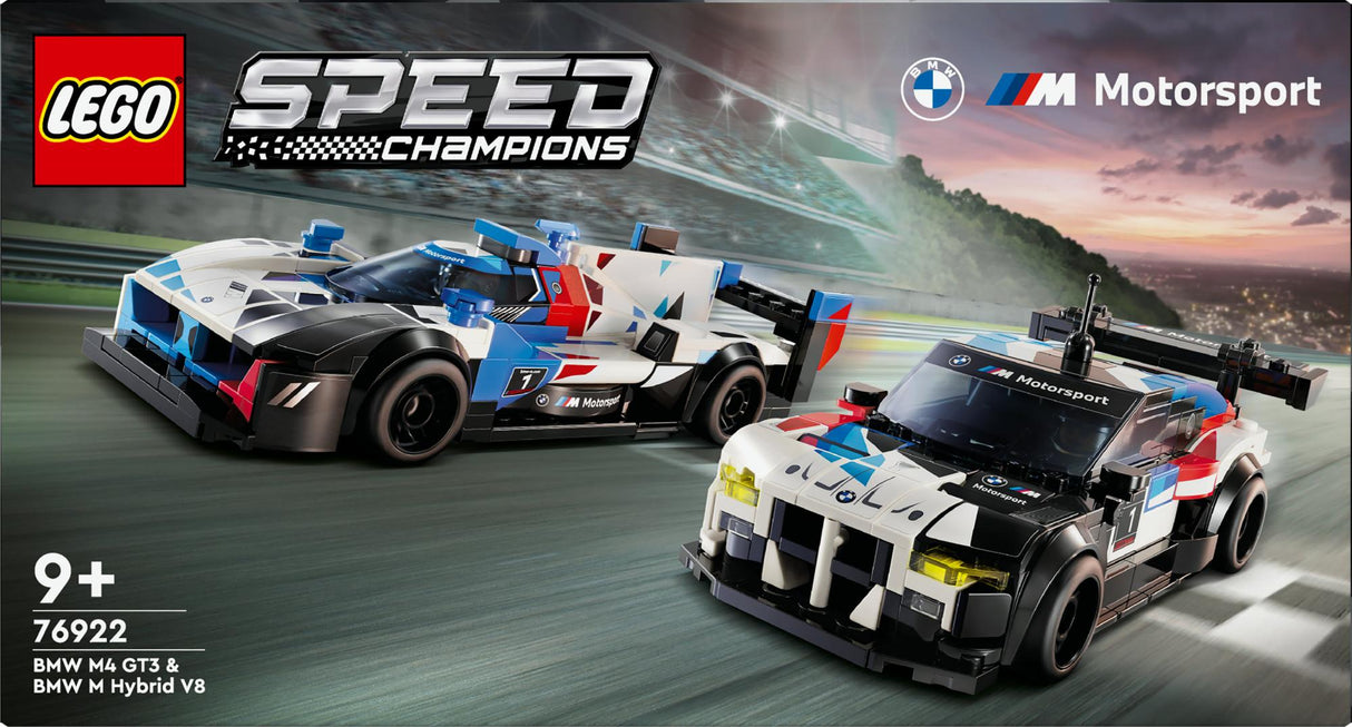 LEGO Speed Champions - BMW M4 GT3 & BMW M Hyvrid V8 (76922) LEGO