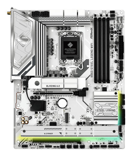 ASRock B860 Steel Legend WiFi bundkort - LGA1851, DDR5