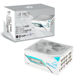 ASUS ROG Thor 1200P3 White Gaming E – 1200 W PSU – strømforsyning og emballage