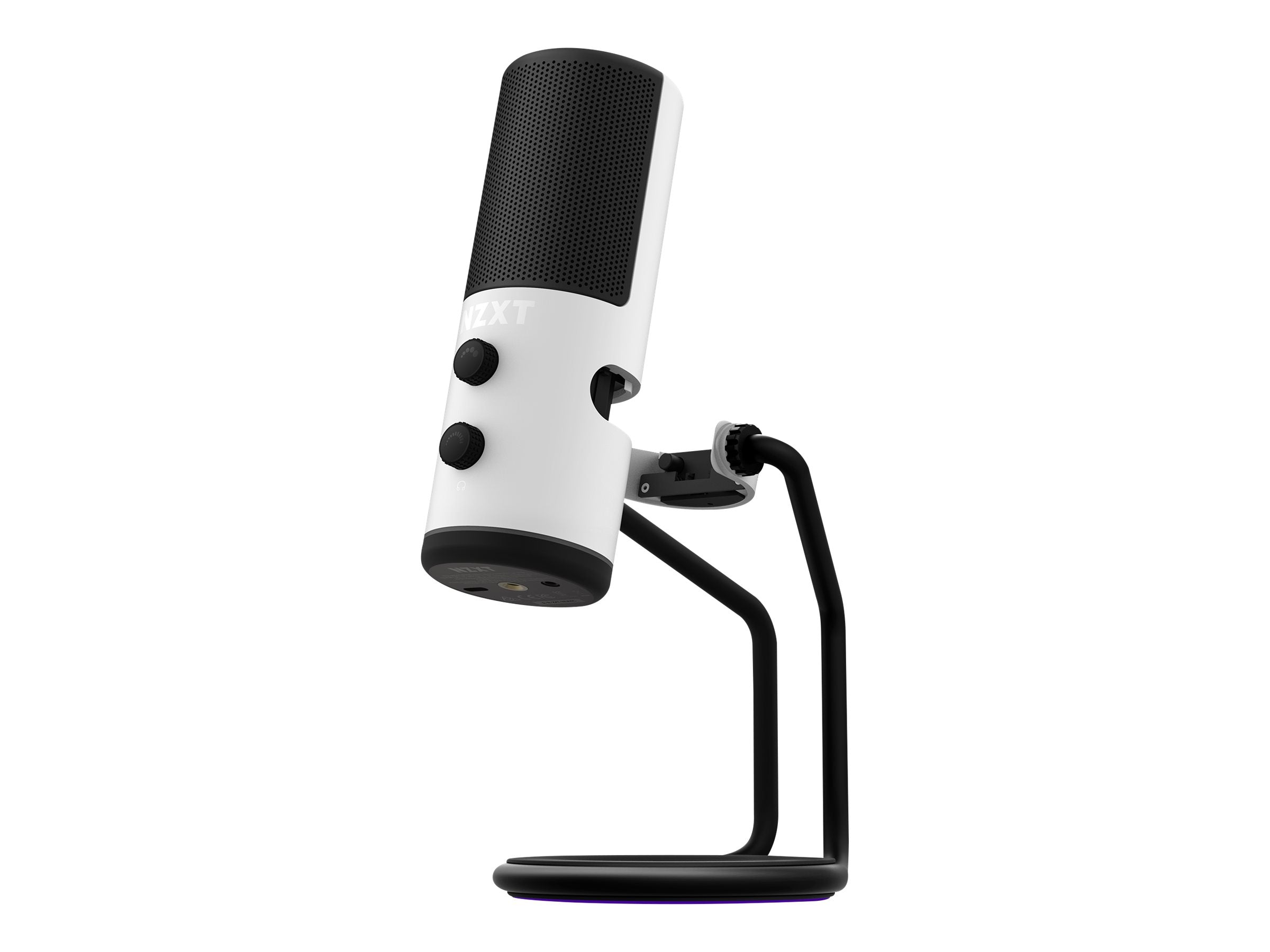 NZXT Capsule Mikrofon Kabling Kardioide Sort Hvid