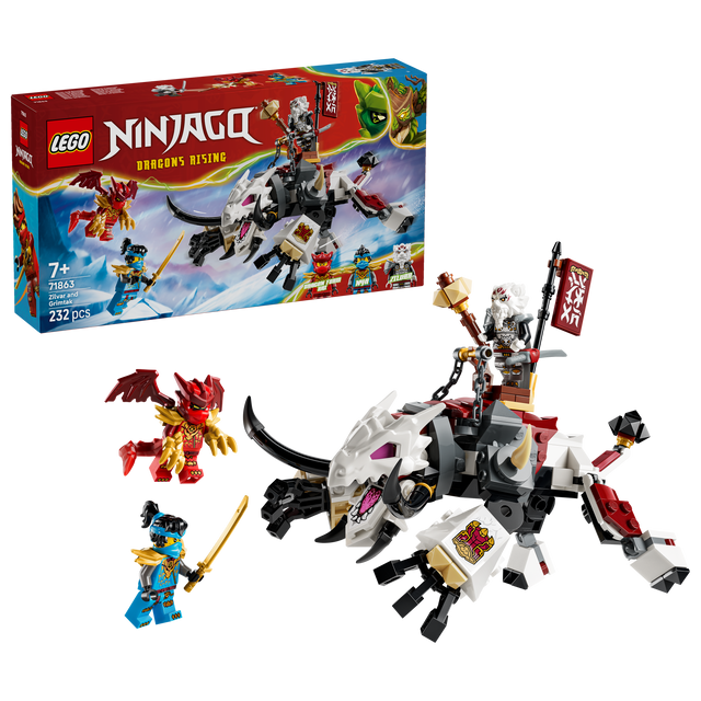 LEGO - Ninjago - Zilvar and Grimtak the Dragon Beast (71863)