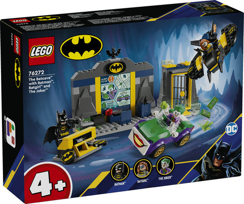 LEGO 76272 DC Super Heroes Batcave with Batman, Batgirl and Joker, construction toy Lego