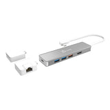 j5create JCD375 – modulær USB-C-dock – Overside med kabel