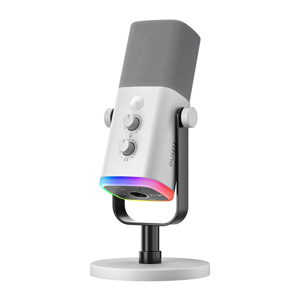 Fifine AM8W Dynamisk USB/XLR Mikrofon - hvid