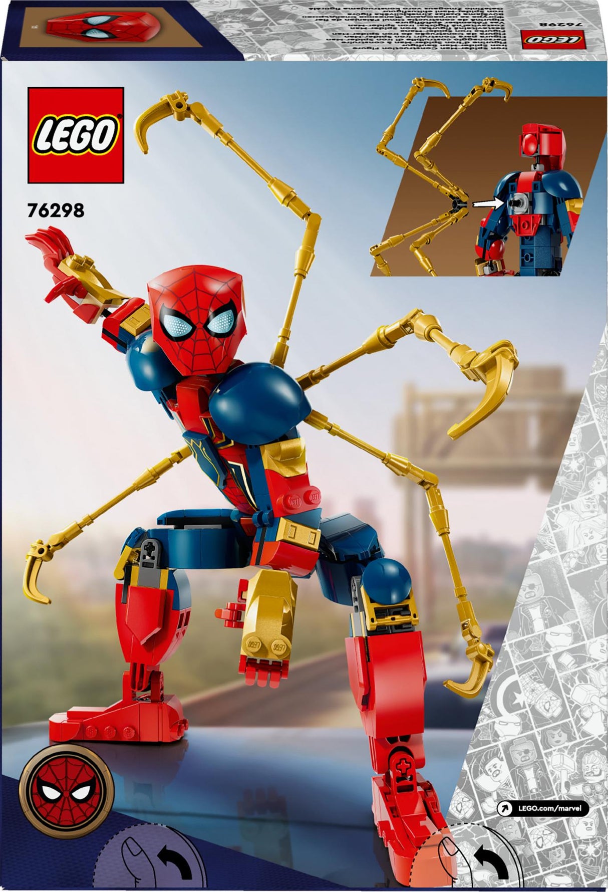LEGO Super Heroes - Iron Spider-Man Construction Figure (76298) LEGO