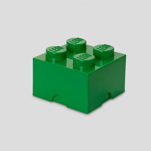 Room Copenhagen LEGO Storage Brick 4 green - RC40031734 Room Copenhagen