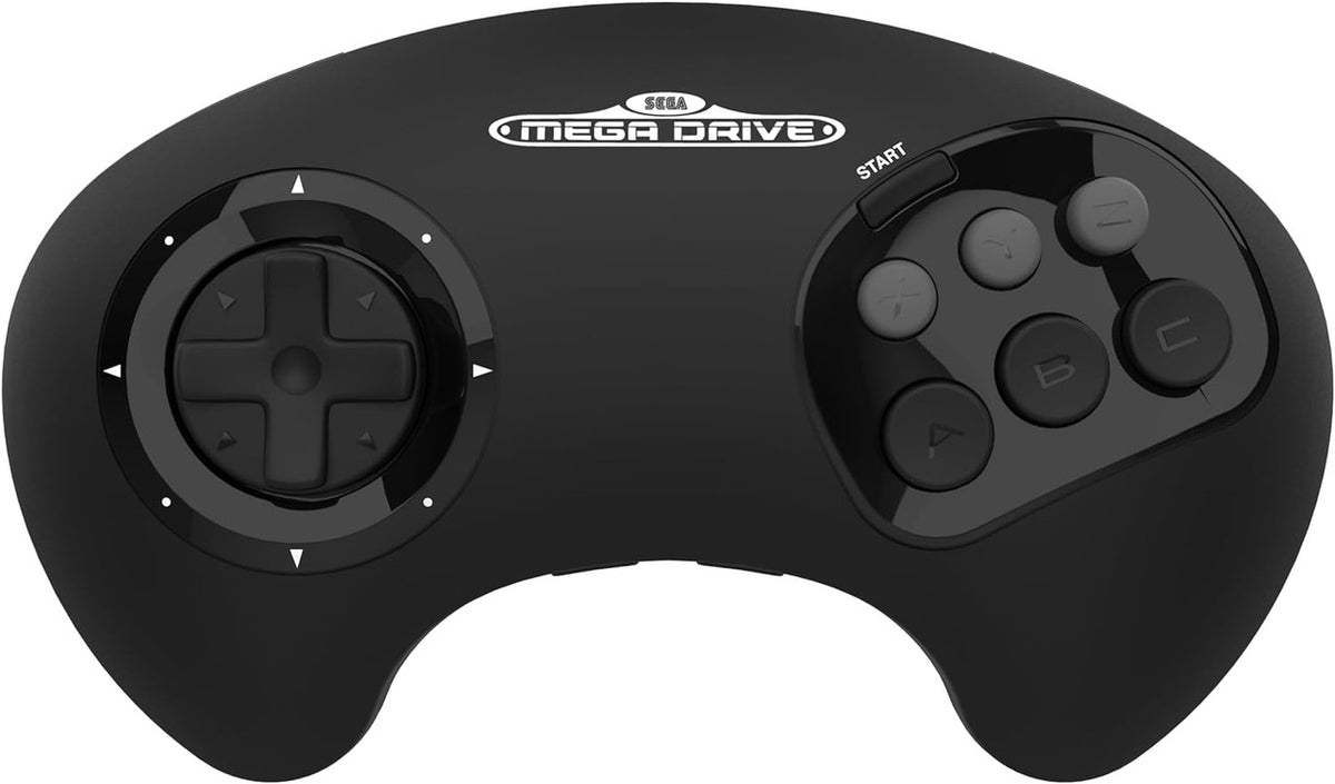 Retro-Bit SEGA Mega Drive BIG6 – trådløs 2,4 GHz-controller – produktbillede 1