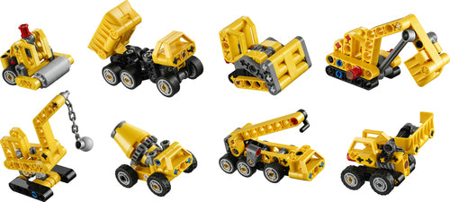LEGO Technic 42233 – seriens otte mulige modeller, kun én medfølger