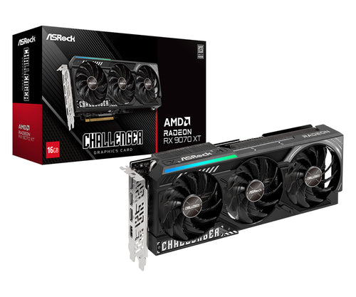 ASRock Radeon RX 9070 XT Challenger 16GB - produktbillede 1