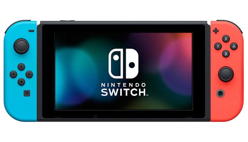 Nintendo Switch Console - Neon Blå/Rød + Nintendo Switch Sports