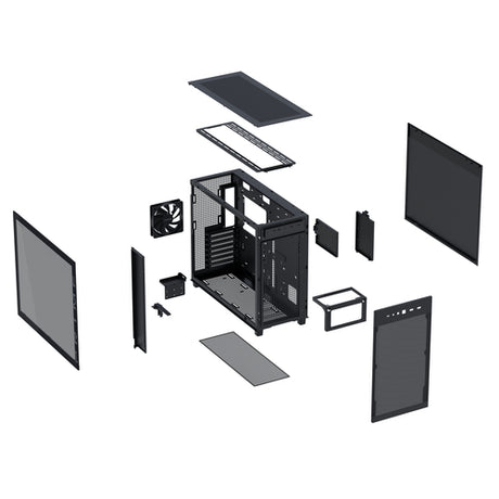 ASUS PRIME AP303 TG – kabinet – Sort