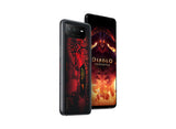 ASUS ROG Phone 6 Diablo Immortal Edition – vist i en samlet opsætning (vinkel 3)