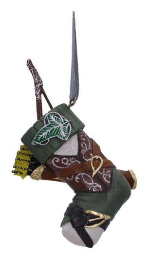 Lord ofthe Rings Legolas Stocking Hanging Ornament Nemesis Now