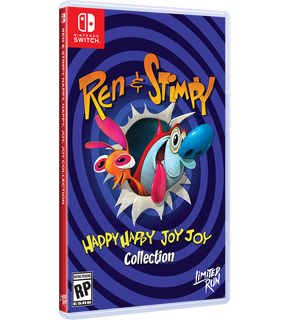 Ren & Stimpy Happy Happy Joy Joy Collection (Limited Run) (Import) – Nintendo Switch-emballage