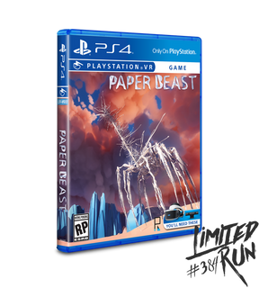 Paper Beast (Limited Run #384) (Import) – PlayStation 4 – spilomslag