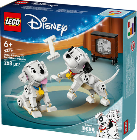 LEGO 43271 Disney Classic Puppies Lucky and Penny from 101 Dalmatians