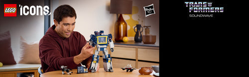 LEGO 10358 Icons Transformers: Soundwave Lego