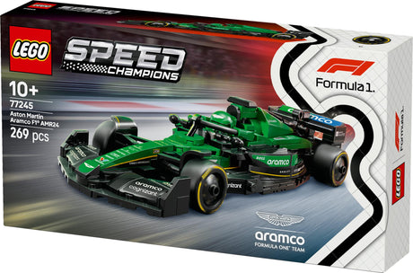 LEGO 77245 Speed Champions Aston Martin Aramco F1 AMR24 Racing Car