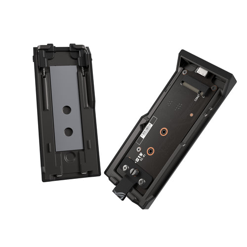 ASUS ROG Strix Aiolos – åbent kabinet og indvendigt SSD-rum