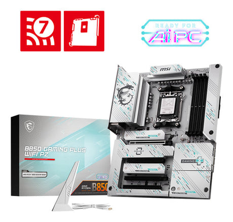 MSI B850 GAMING PLUS WIFI PZ – AM5 bundkort