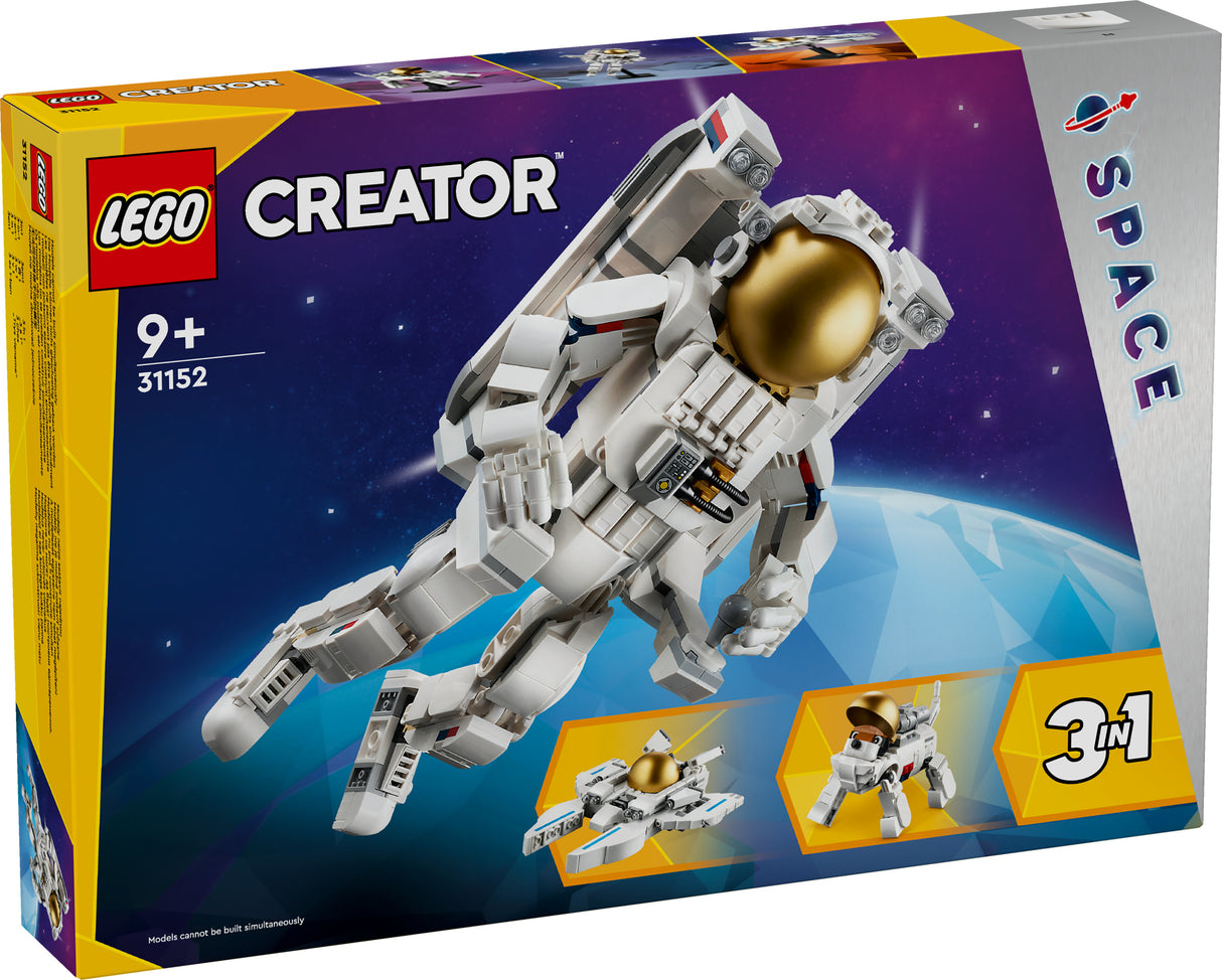 LEGO 31152 Creator 3-in-1 Astronaut in Space Construction Toy LEGO