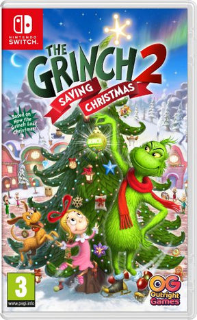 The Grinch 2: Saving Christmas – Nintendo Switch-emballage
