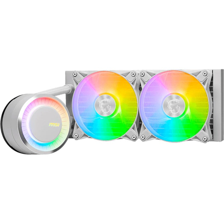 MSI MAG CORELIQUID E240 White 240mm – CPU-køler – Hvid