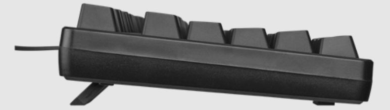 DELTACO GAMING DK310 Tastatur Mekanisk RGB Kabling Deltaco