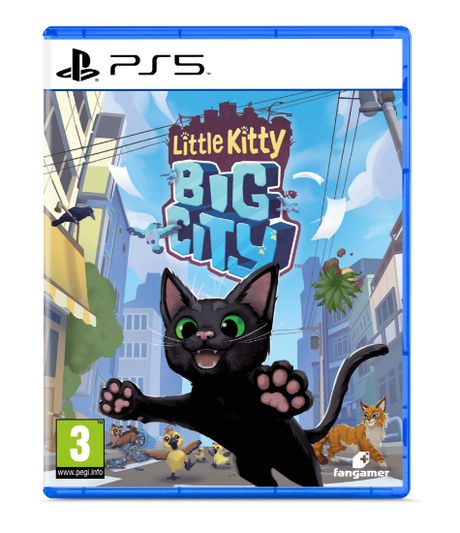 Little Kitty, Big City – PlayStation 5 – spilomslag