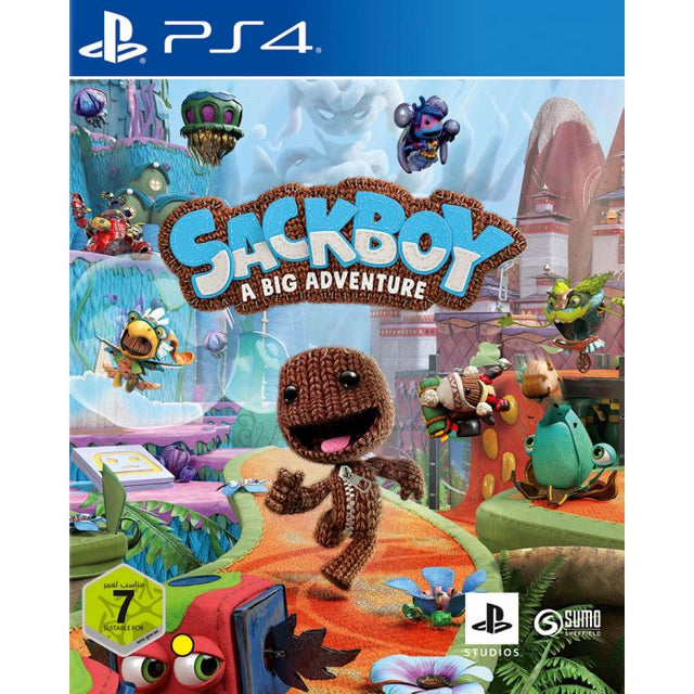 Sackboy Big Adventure (UK/Arab) - PS4 - omslag