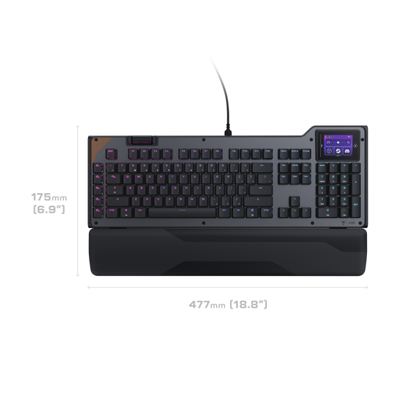 Turtle Beach Command KB5 – Nordic – Sort