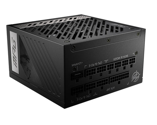 MSI MPG A1000G PCIE5 1000 W strømforsyning - 80 PLUS Gold