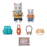 Sylvanian Families Explorer Set – Latte-kattebror og baby – produktbillede 5