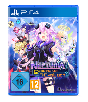 Neptunia Game Maker R:Evolution (Day One Edition) – PlayStation 4 – spilomslag